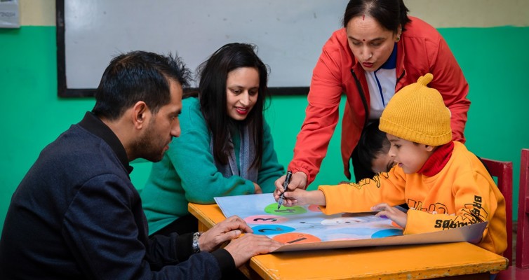 Maths Fair at the Centre for Autism Nepal